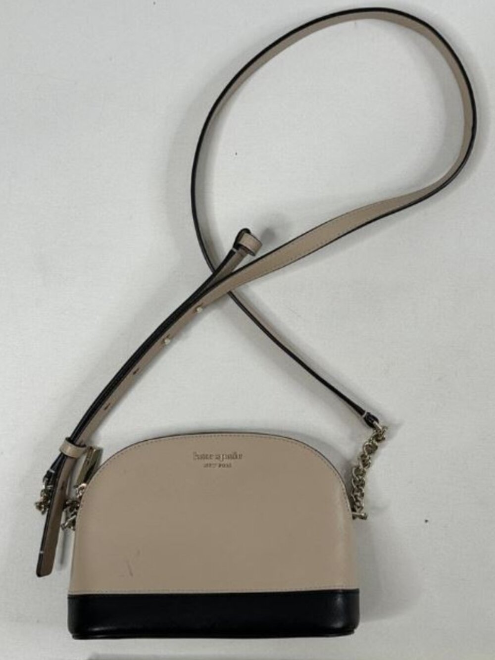 kate spade Beige and Black Two-Tone Crossbody